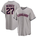 Cleveland Guardians #27 Austin Hedges Player Gray Fotopoulosg Game Home Stitched Jerseys