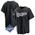 Los Angeles Dodgers Blank Player Black Fotopoulosg Pitch Fashion World Series Meet T-shirt Stitched Jerseys
