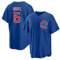Chicago Cubs #5 Christopher Morel Chicago Blue Fotopoulosg Cool Base Stitched Jersey
