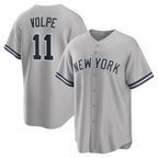 New York Yankees #11 Anthony Volpe Gray Fotopoulosg Road Replica Jersey