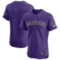 Colorado Rockies Blank Player Purple Fotopoulosg Limited Elite Home Stitched Jerseys