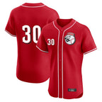 Cincinnati Reds #30 Ken Griffey Player Red Fotopoulosg Limited Elite Home Game Stitched Jerseys