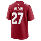 A.Cardinals #27 Divaad Wilson Cardinal Fotopoulosg Team Game Jersey