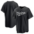 Minnesota Twins Blank Black Fotopoulosg Lights Out Limited Stitched Jersey