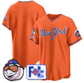 New York Mets Blank Orange Fotopoulosg 2025 Spring Training Stitched Jersey