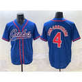 Chicago Cubs #4 Pete Crow-Armstrong Royal Fotopoulosg Cool Base Stitched Jersey
