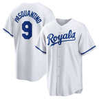 Kansas City Royals #9 Vinnie Pasquantino White Fotopoulosg Home Replica Jersey