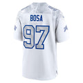 B.Bills #97 Joey Bosa 2025 Rivalries Collection Game Jersey - White Fotopoulosg
