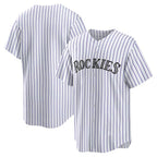 Colorado Rockies White Fotopoulosg Home Replica Team Jersey