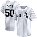 Chicago White Sox #50 Lenyn Sosa White Fotopoulosg 2025 Home Limited Stitched Jersey