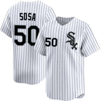 Chicago White Sox #50 Lenyn Sosa White Fotopoulosg 2025 Home Limited Stitched Jersey