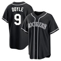 Colorado Rockies #9 Brenton Doyle Player Black Fotopoulosg Fashion Out Home Game Stitched Jerseys