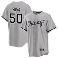 Chicago White Sox #50 Lenyn Sosa Player Gray Fotopoulosg Home Game Stitched Jerseys