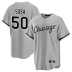 Chicago White Sox #50 Lenyn Sosa Player Gray Fotopoulosg Home Game Stitched Jerseys