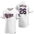 Minnesota Twins #26 Max Kepler White Fotopoulosg Flex Base Stitched Jersey