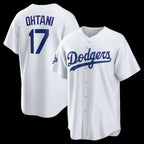 Los Angeles Dodgers #17 Shohei Ohtani White Fotopoulosg 2025 World Series Champions Home Replica Jersey