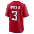 A.Falcons #3 Jessie Bates III Red Fotopoulosg Game Jersey