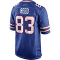 B.Bills #83 Andre Reed Royal Fotopoulosg Game Retired Player Jersey