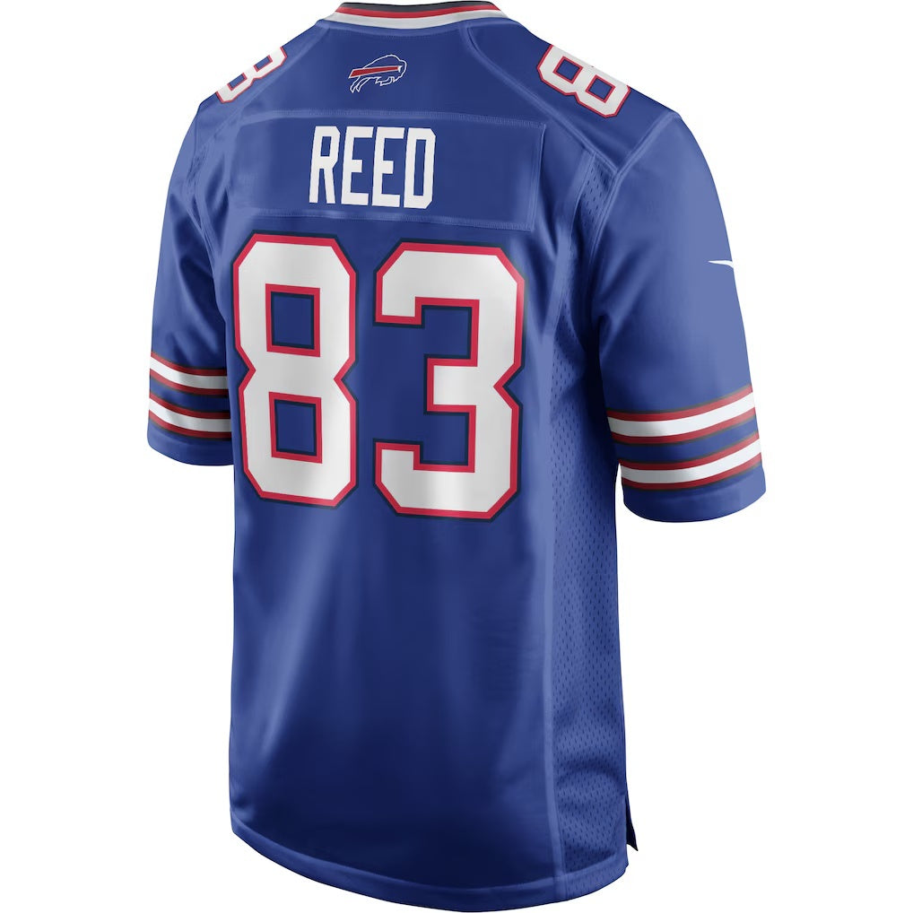 B.Bills #83 Andre Reed Royal Fotopoulosg Game Retired Player Jersey