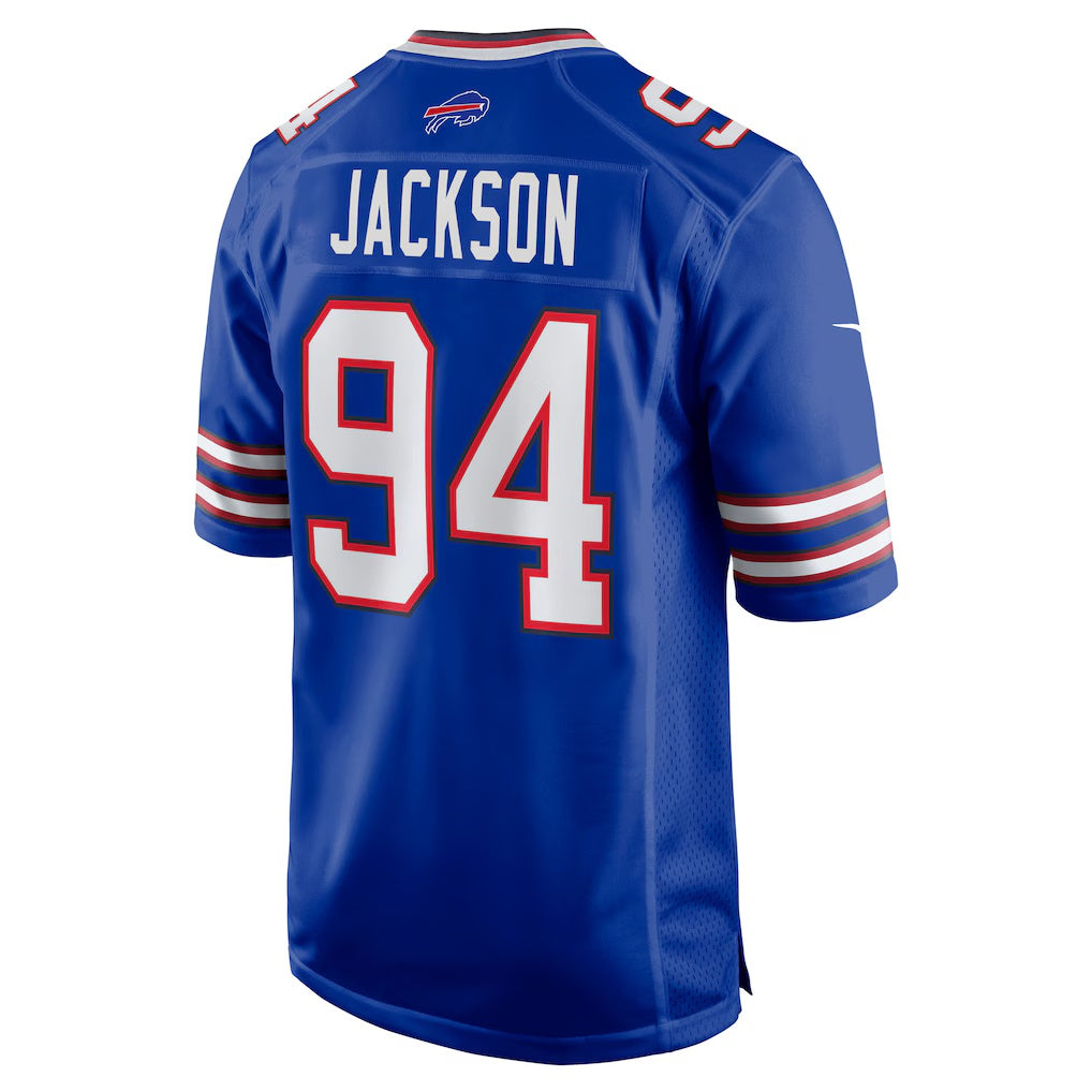 B.Bills #94 Landon Jackson Royal Fotopoulosg Team Game Jersey