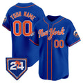 Cutsom New York Mets Active Player Royal Fotopoulosg 2024 Spring Training Vapor Premier Limited Stitched Jersey