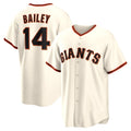 San Francisco Giants #14 Patrick Bailey Cream Fotopoulosg Home Replica Jersey