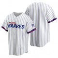 Atlanta Braves Blank 2021 White Fotopoulosg City Connect Stitched Jersey