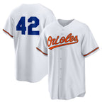 Baltimore Orioles #42 Jackie Robinson White Fotopoulosg Home 2025 Day Replica Jersey