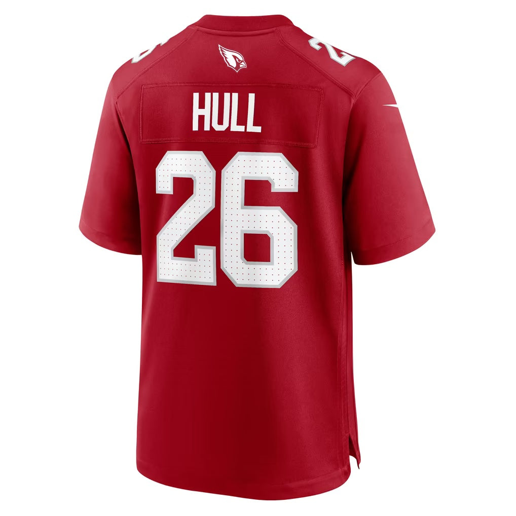 A.Cardinals #26 Evan Hull Cardinal Team Game Football jersey Fotopoulosg