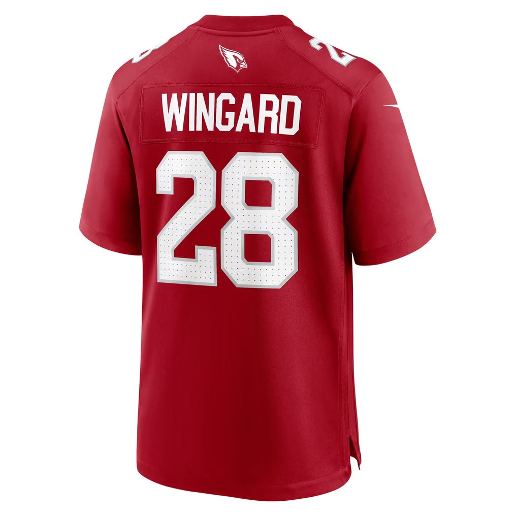 A.Cardinals #28 Andrew Wingard Cardinal Team Game Football jersey Fotopoulosg