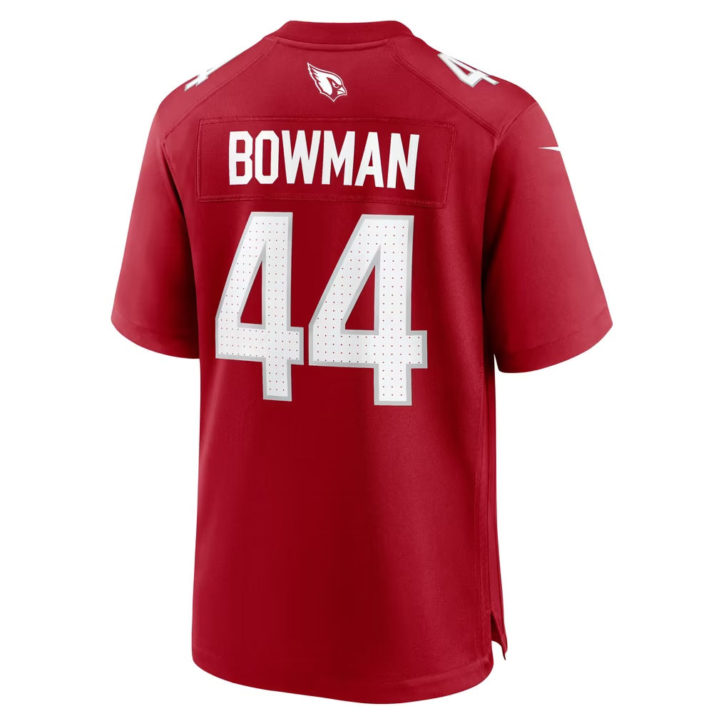 A.Cardinals #44 Shawn Bowman Cardinal Team Game Football jersey Fotopoulosg