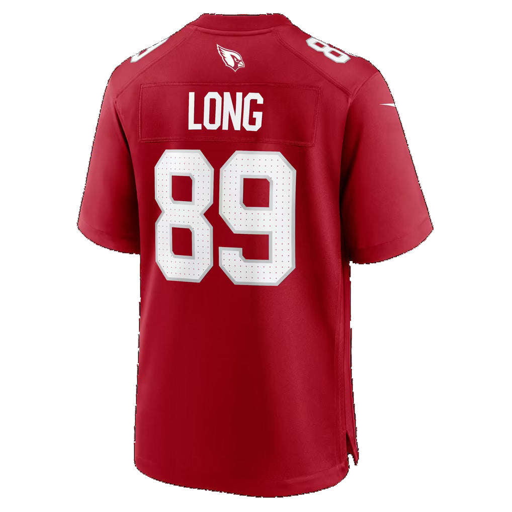 A.Cardinals #89 Hunter Long Cardinal Team Game Football jersey Fotopoulosg