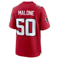 A.Falcons #50 Deangelo Malone Red Team Game Football jersey Fotopoulosg