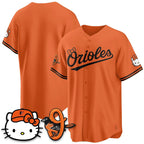 Baltimore Orioles Orange Fotopoulosg Meow KT Vapor Premier Limited Stitched Jersey
