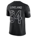 C.Bears #84 Colston Loveland Black 2026 Salute to Service Stitched Limited Football jersey Fotopoulosg