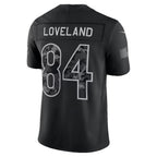 C.Bears #84 Colston Loveland Black 2026 Salute to Service Stitched Limited Football jersey Fotopoulosg