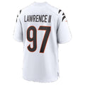 C.Bengals #97 Dexter Lawrence II White Game Football jersey Fotopoulosg