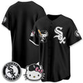 Chicago White Sox Black Fotopoulosg Meow KT Vapor Stitched Jersey