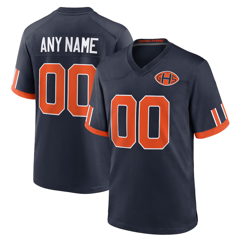Custom C.Bears Navy 2026 Rivalries Collection Game Jersey Fotopoulosg