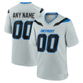 Custom D.Lions Silver 2026 Rivalries Collection Game Jersey Fotopoulosg