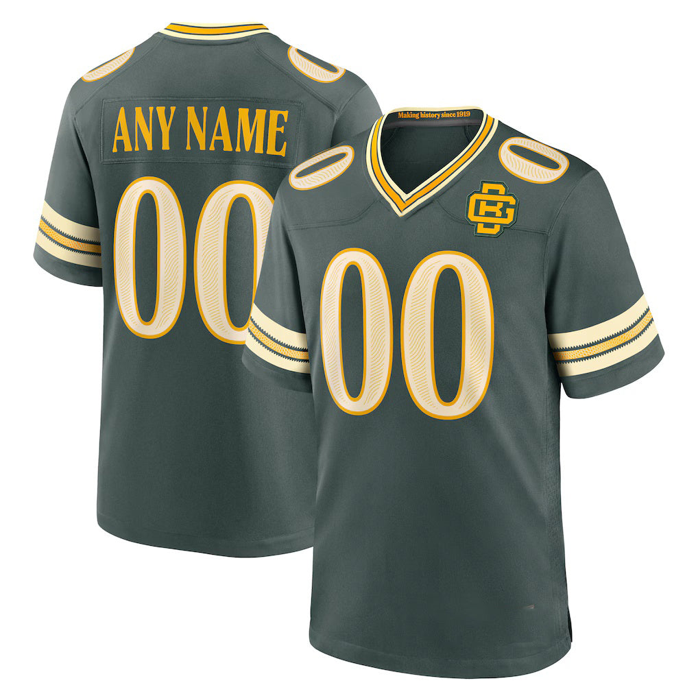Custom GB.Packers Green 2026 Rivalries Collection Game Jersey Fotopoulosg