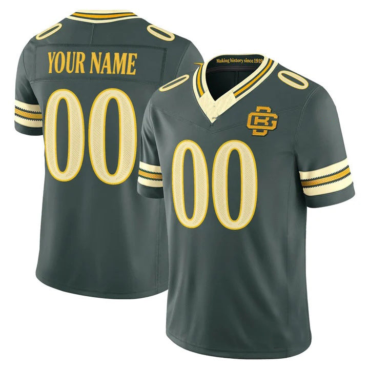 Custom GB.Packers Green 2026 Rivalries Vapor Limited Jersey - All Stitched Jersey Fotopoulosg