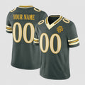Custom GB.Packers Green Rivalries Jersey - All Stitched Jersey Fotopoulosg