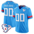Custom H.Texans Rivalries Blue Jersey - All Stitched Jersey Fotopoulosg