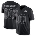 Custom LA.Rams Active Player Black Fotopoulosg F.U.S.E. 2026 Salute to Service Limited Stitched Jersey