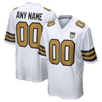 Custom NO.Saints White Fotopoulosg Alternate 60th Season Game Jersey