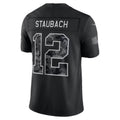 D.Cowboys #12 Roger Staubach Black 2026 Salute to Service Retired Player Stitched Limited Football jersey Fotopoulosg