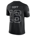 D.Lions #16 Jared Goff Black 2026 Salute to Service Stitched Limited Football jersey Fotopoulosg