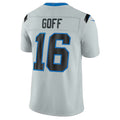 D.Lions #16 Jared Goff Silver 2026 Rivalries Collection Stitched Limited Jersey Fotopoulosg