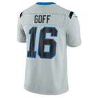 D.Lions #16 Jared Goff Silver 2026 Rivalries Collection Stitched Limited Jersey Fotopoulosg